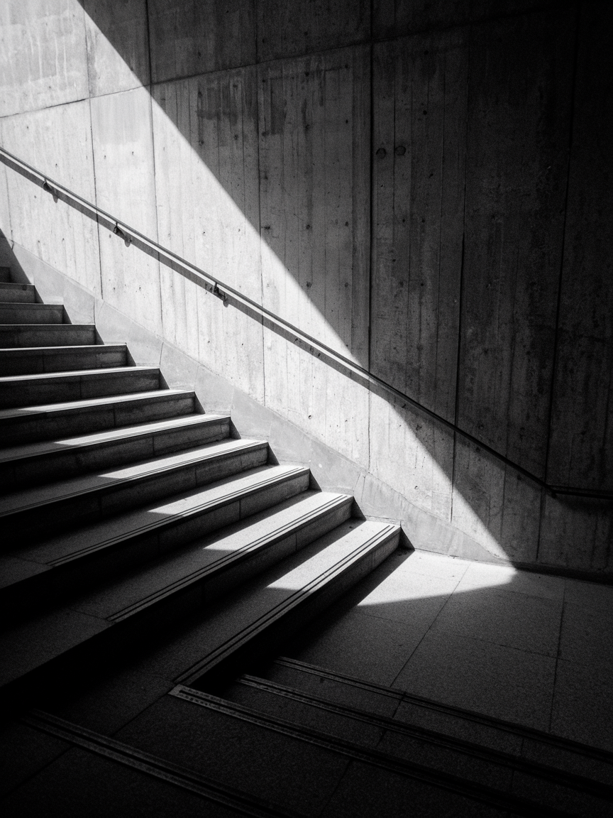 Concrete, late afternoon