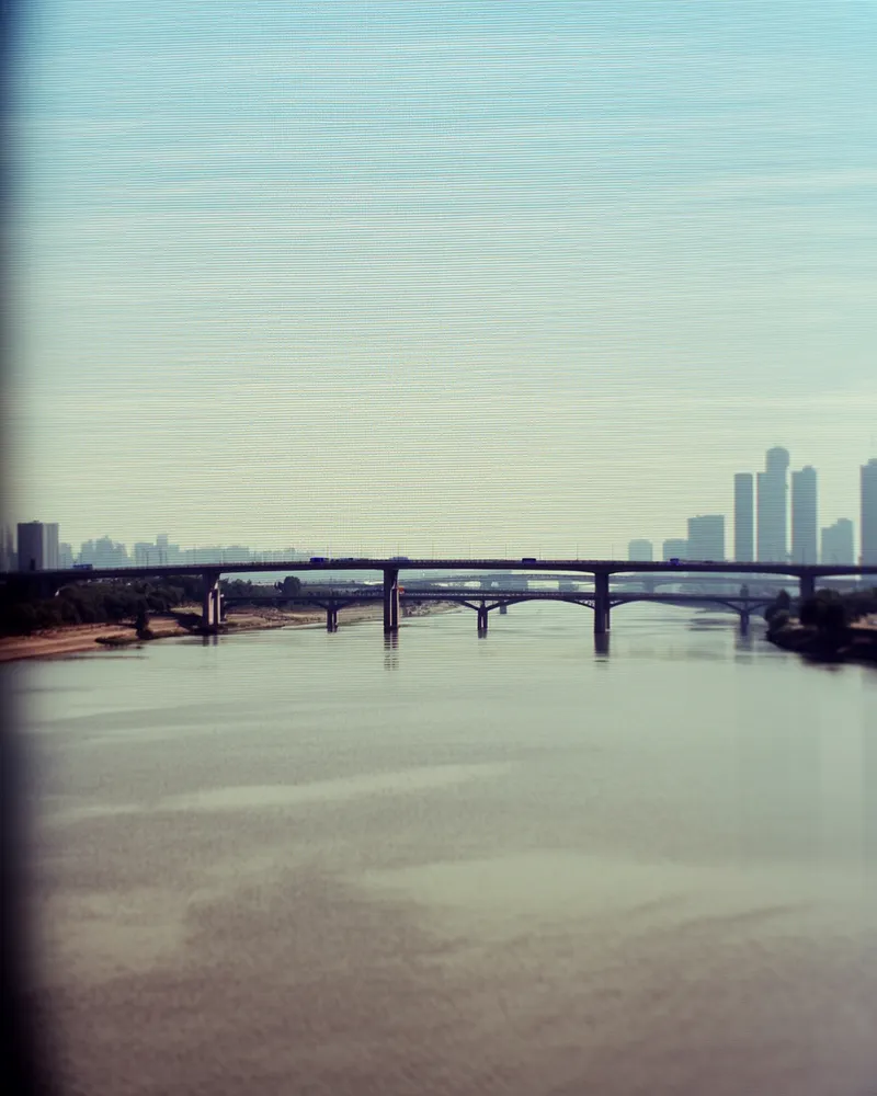 The Han river, looking east