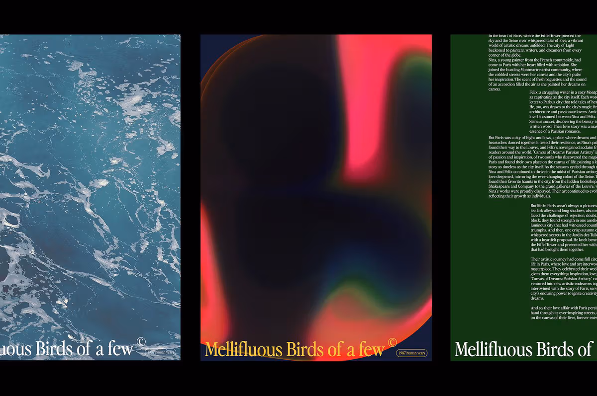 2025 Mellifluous Birds of a few